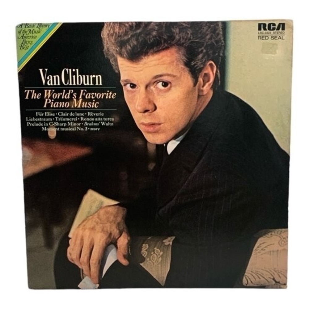 LP Van Cliburn - The World's Favorite Piano Music Vinyl Record